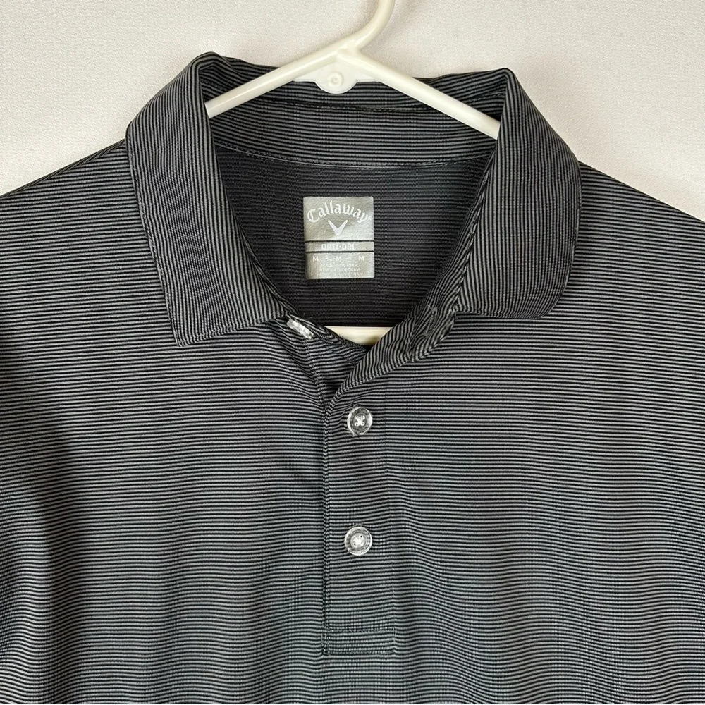 Callaway Opti Dri Stripe Polo Short Sleeve Golf Country Club